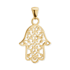 ITI NYC Hamsa Filigree Pendant in 14K Gold