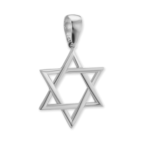 ITI NYC Star of David Pendant in Sterling Silver