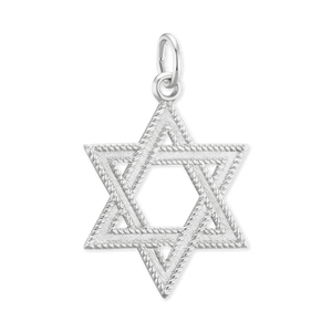 ITI NYC Star of David Pendant in Sterling Silver