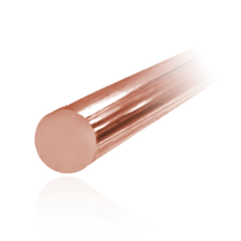 Load image into Gallery viewer, 14K Rose Round Medium Wire
