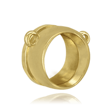 Load image into Gallery viewer, ITI NYC Round Bezel Pendants with Rings in 14K Gold (3.00 mm - 8.00 mm)
