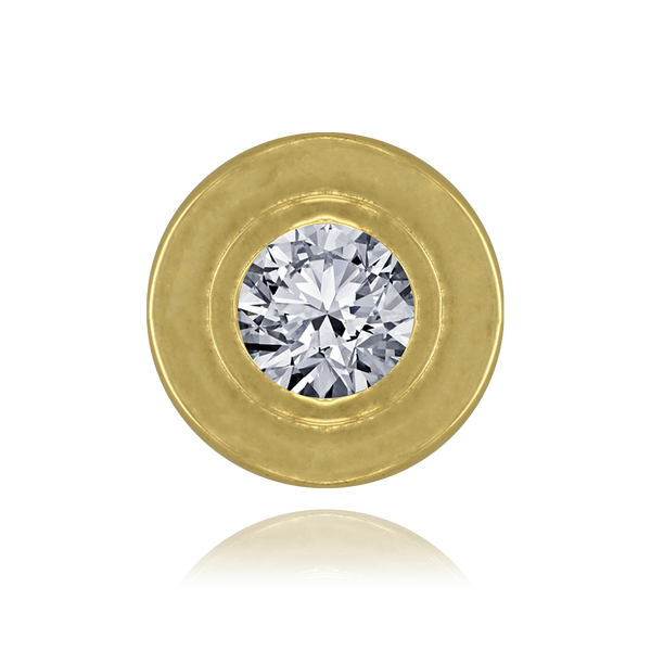 ITI NYC Round Bezel with Rings in 14K Gold (2.75 mm - 3.60 mm)