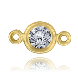 ITI NYC Round Bezel with Rings in 14K Gold (2.00 mm - 4.00 mm)