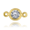 ITI NYC Round Bezel with Rings in 14K Gold (2.00 mm - 4.00 mm)
