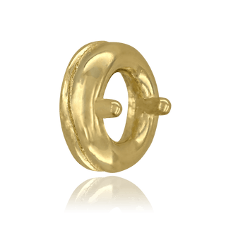 ITI NYC Round Bezels With Two Prongs in 14K Gold (4.00 mm - 5.75 mm)