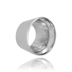 ITI NYC Round High Bezels Tapered With Bearing in 14K Gold (3.00 mm - 8.00 mm)