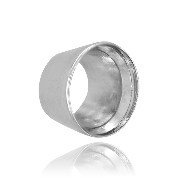 ITI NYC Round High Bezels Tapered With Bearing in 14K Gold (3.00 mm - 8.00 mm)