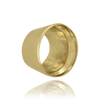 ITI NYC Round High Bezels Tapered With Bearing in 14K Gold (3.00 mm - 8.00 mm)