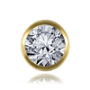 ITI NYC Round High Bezels Tapered With Bearing in 14K Gold (3.00 mm - 8.00 mm)
