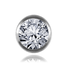 Load image into Gallery viewer, ITI NYC Round High Bezels Tapered With Bearing in Sterling Silver (3.00 mm - 8.00 mm)
