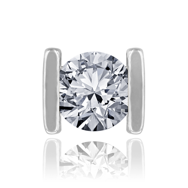 ITI NYC Round Straight Bar Bezels in Sterling Silver (3.00 mm - 5.20 mm)