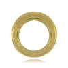 ITI NYC Round Tapered Bezels With Airline in 14K Gold (2.50 mm - 13.00 mm)