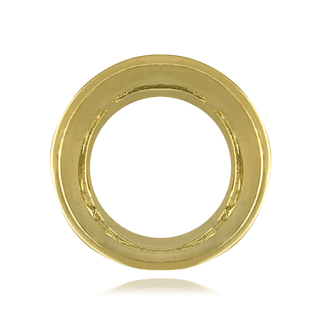 ITI NYC Round Tapered Bezels With Airline in 14K Gold (2.50 mm - 13.00 mm)