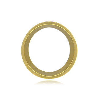 ITI NYC Round Tapered Tube Bezels in 14K Gold (8.50 mm - 16.00 mm)