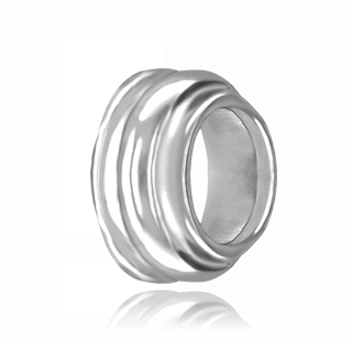 ITI NYC Round Wide Base Bezels in Sterling Silver (4.00 mm - 6.50 mm)