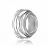ITI NYC Round Wide Base Bezels in Sterling Silver (4.00 mm - 6.50 mm)
