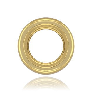 ITI NYC Round Wide Base Bezels in 14K Gold (4.00 mm - 6.50 mm)