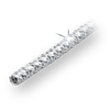 Sterling Silver Round Glitter Soft Wire