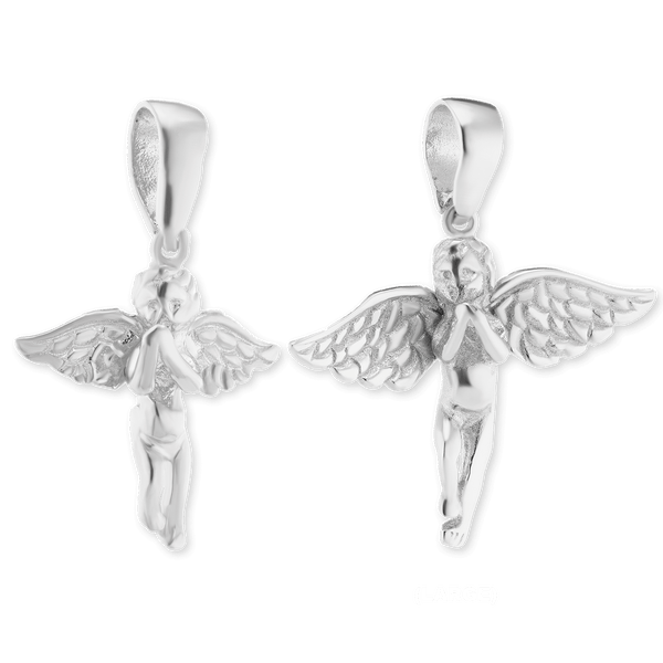 ITI NYC Angel Pendant in Sterling Silver