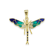 Load image into Gallery viewer, Dragonfly Charm (28 x 30mm)
