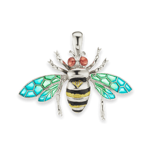 Fancy Bee Charm (30 x 41mm)