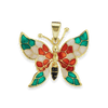 Fancy Butterfly Charm (23 x 26mm)