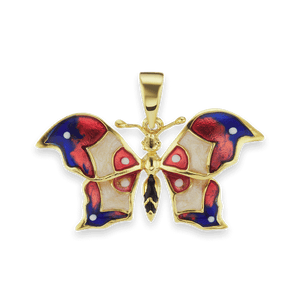 Fancy Butterfly Charm (21 x 29mm)