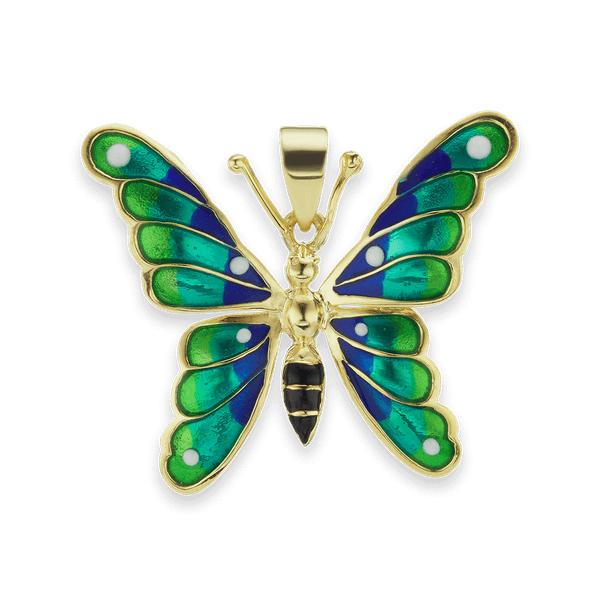 Fancy Butterfly Charm (25 x 31mm)