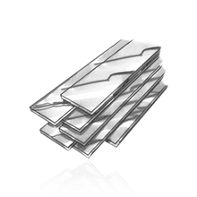 Load image into Gallery viewer, Sterling Silver Flat Medium Plate (Sheet) (1.50" width)
