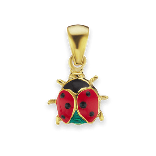 Ladybug Charm (18 x 10mm)