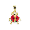 Ladybug with Open Wings Charm (20 x 14mm)
