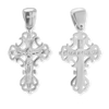 ITI NYC Filigree Vine Crucifix Pendant in Sterling Silver