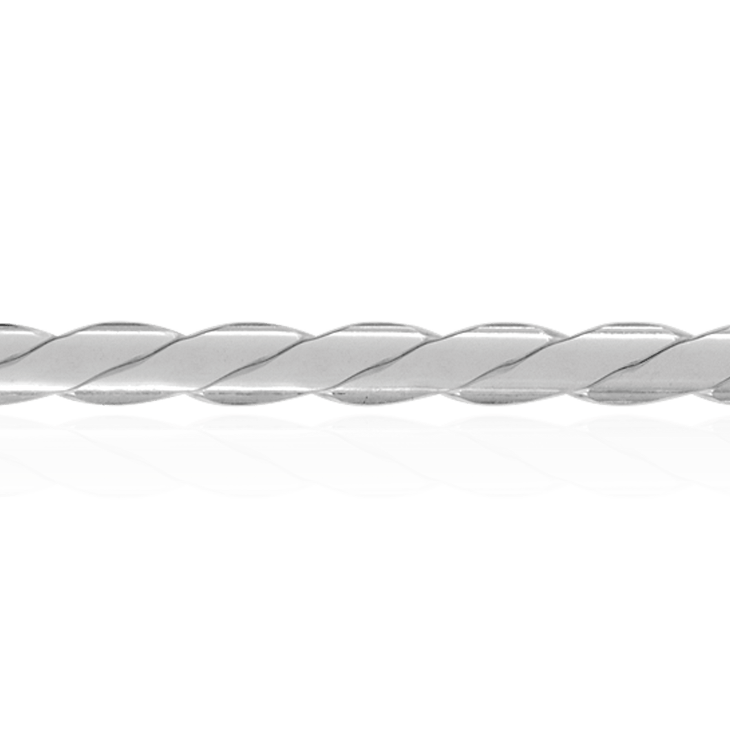 Sterling Silver Twist Pattern (17