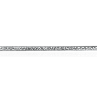 Sterling Silver Dot Pattern (17" Long) Domed Soft Wire WPDM46