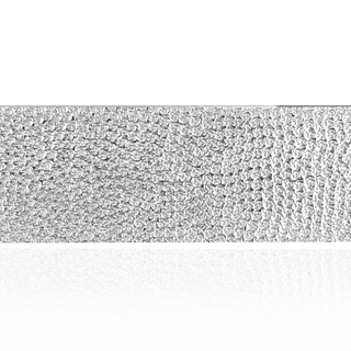 Sterling Silver Hammered Pattern (17" Long) Flat Soft Wire WPFL12