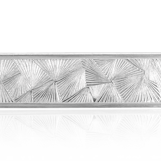 Sterling Silver Line Pattern (17" Long) Flat Soft Wire WPFL17