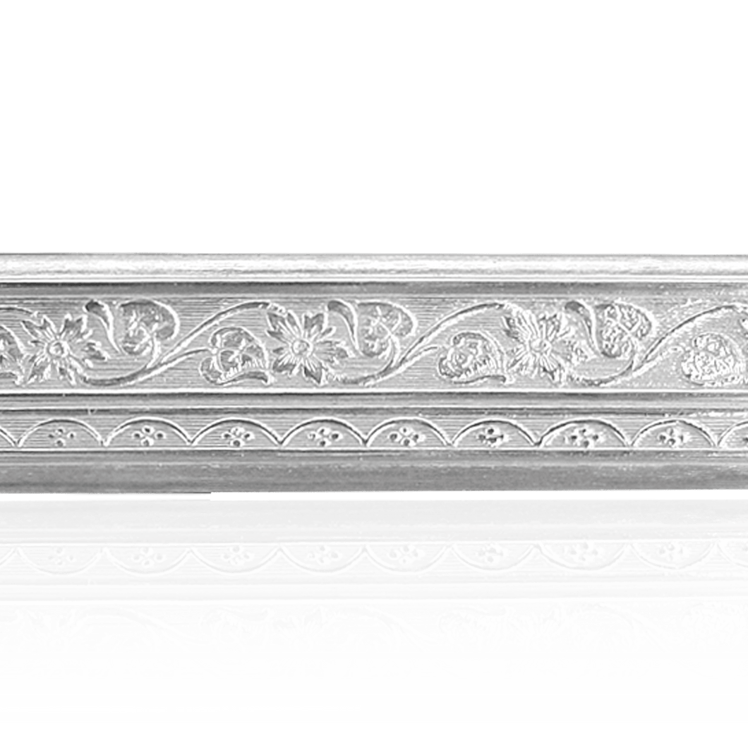 Sterling Silver Floral Pattern (17