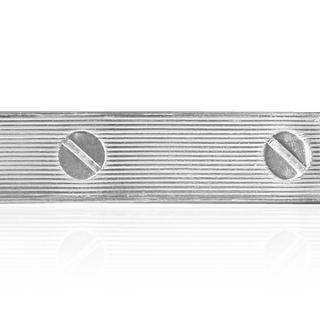 Sterling Silver Screw Pattern (17" Long) Flat Soft Wire WPFL28