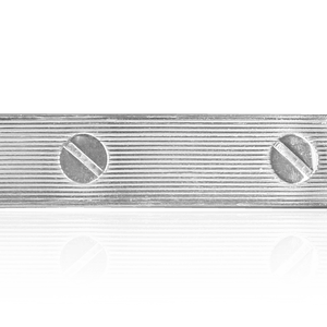 Sterling Silver Screw Head Pattern (17" Long) Flat Soft Wire WPFL28