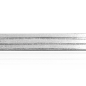 Sterling Silver Stripe Pattern (17" Long) Flat Soft Wire WPFL46
