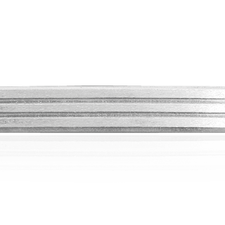 Sterling Silver Stripe Pattern (17" Long) Flat Soft Wire WPFL46