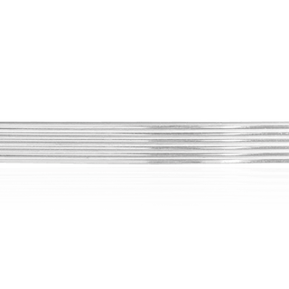 Sterling Silver Stripe Pattern (17" Long) Flat Soft Wire WPFL2-65
