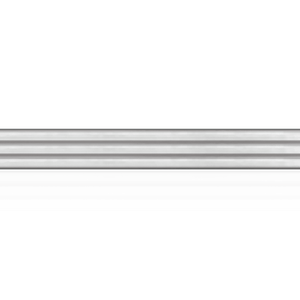 Sterling Silver Stripe Pattern (17" Long) Flat Soft Wire WPFL69