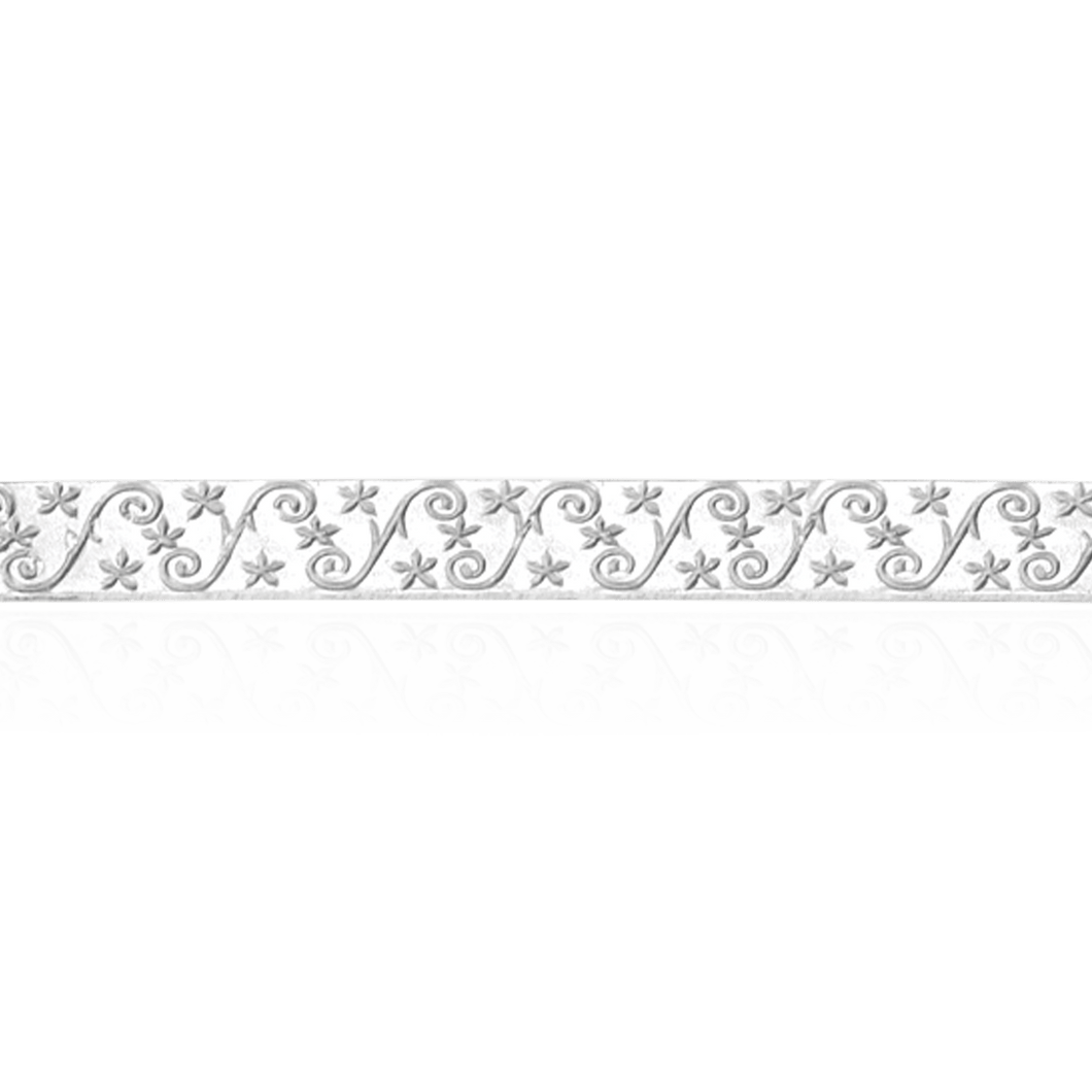 Sterling Silver Swirl Star Pattern (17