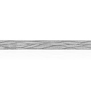 Sterling Silver Reticulated Pattern (17" Long) Flat Soft Wire WPFL84