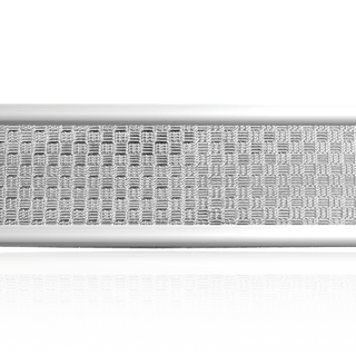 Sterling Silver Basket Weave Pattern (17" Long) Flat Soft Wire WPFL9