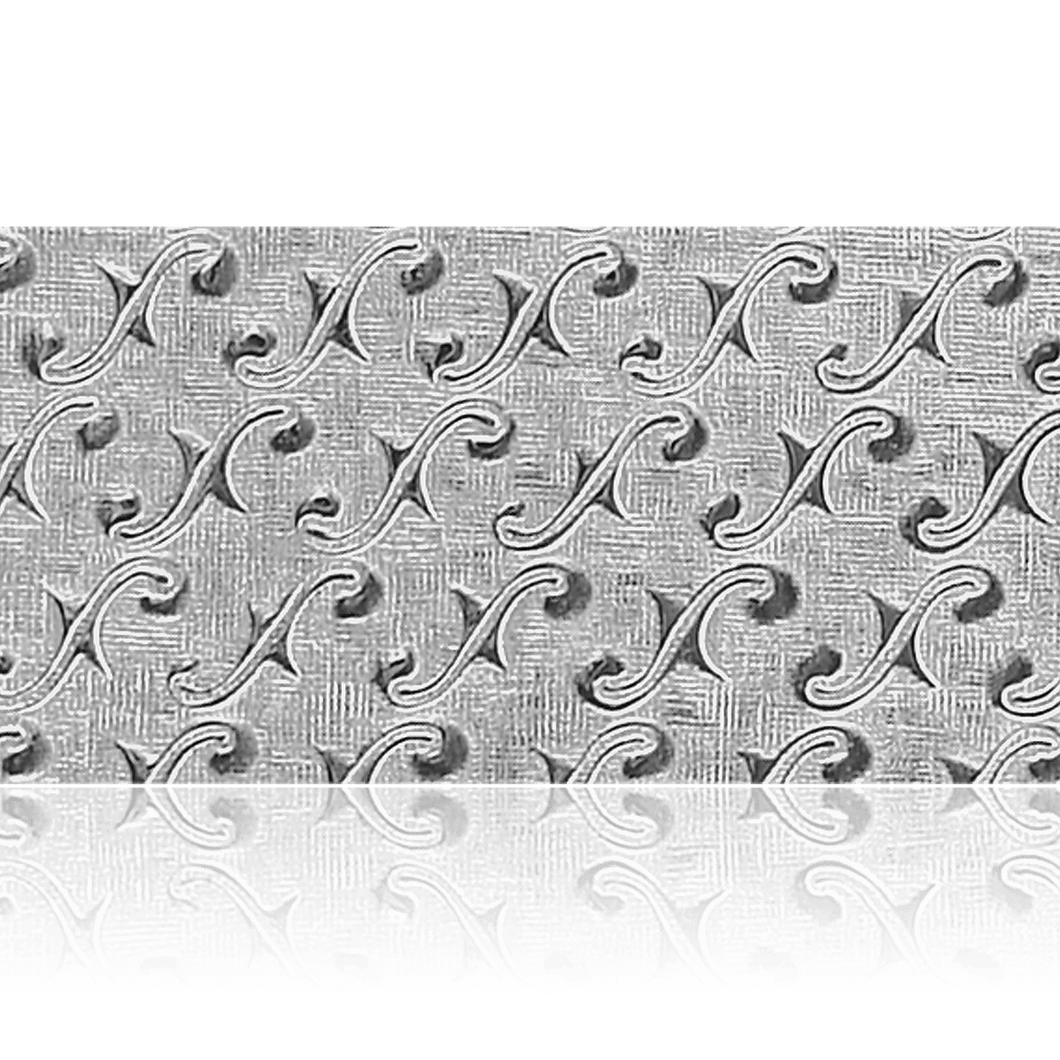 Sterling Silver Swirl Pattern (17