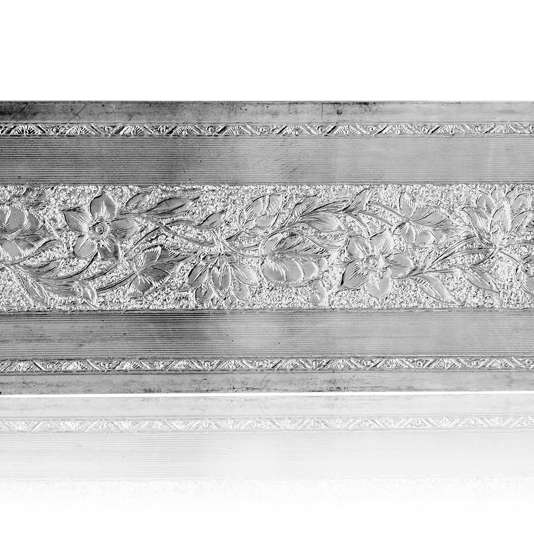 Sterling Silver Floral Pattern (17