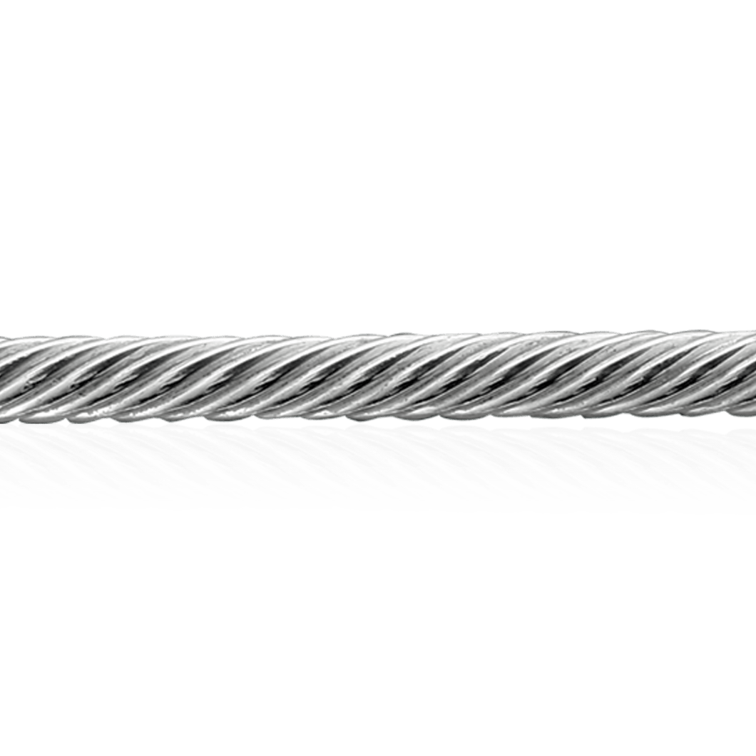 Sterling Silver Twist Pattern (17