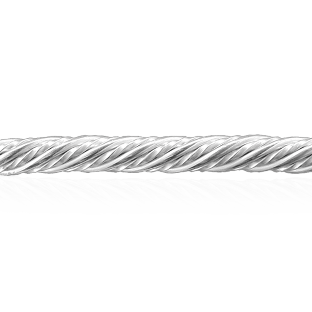 Sterling Silver Twist Pattern (17